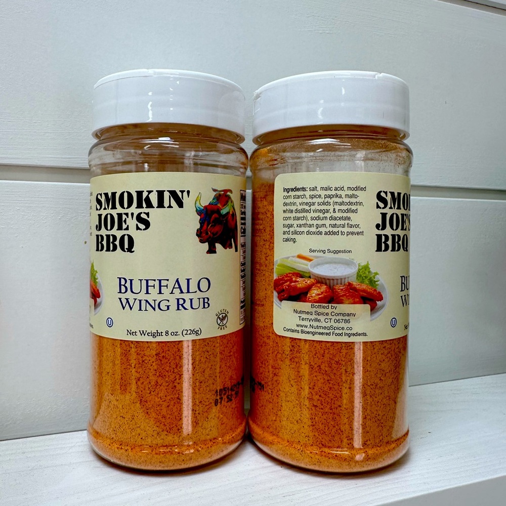 Smokin’ Joe’s BBQ seasoning Buffalo Wing Rub 8oz